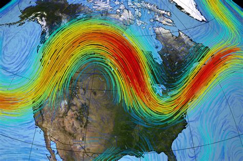 north america jet stream temperature.